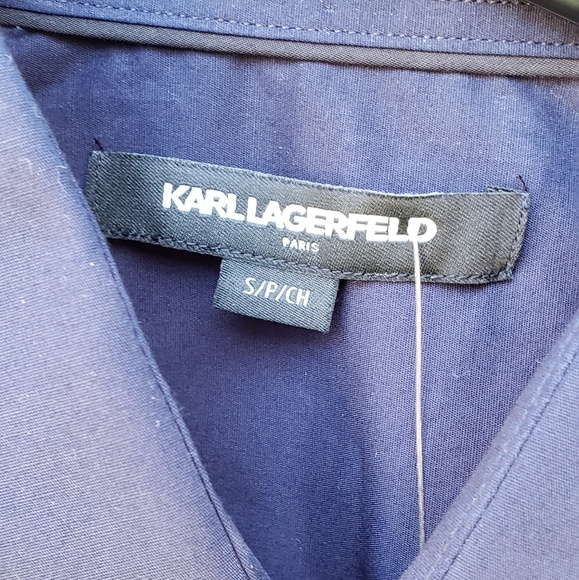 Karl Lagerfeld Textured Camo Woven Shirt - Picture 4 of 8